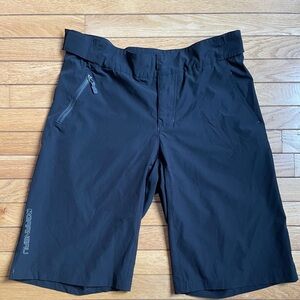 Men's Black Louis Garneau MTB Shorts